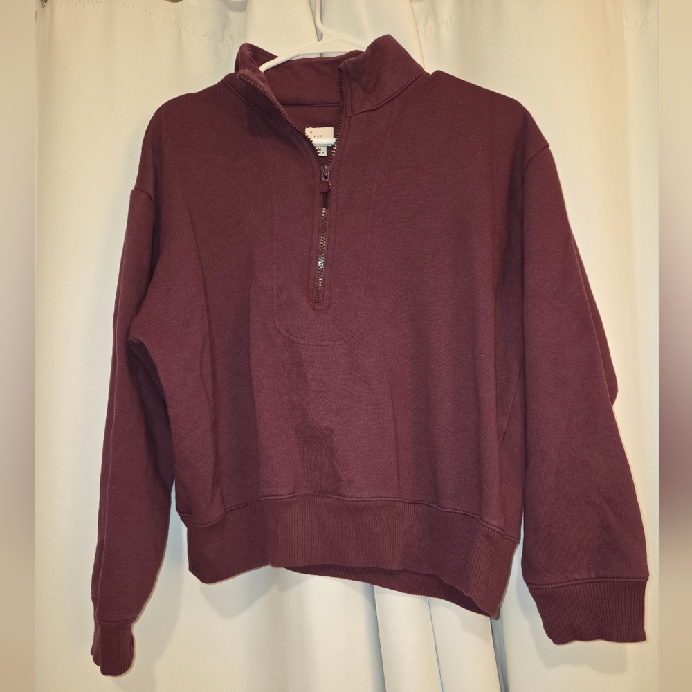 A New Day Maroon Pullover